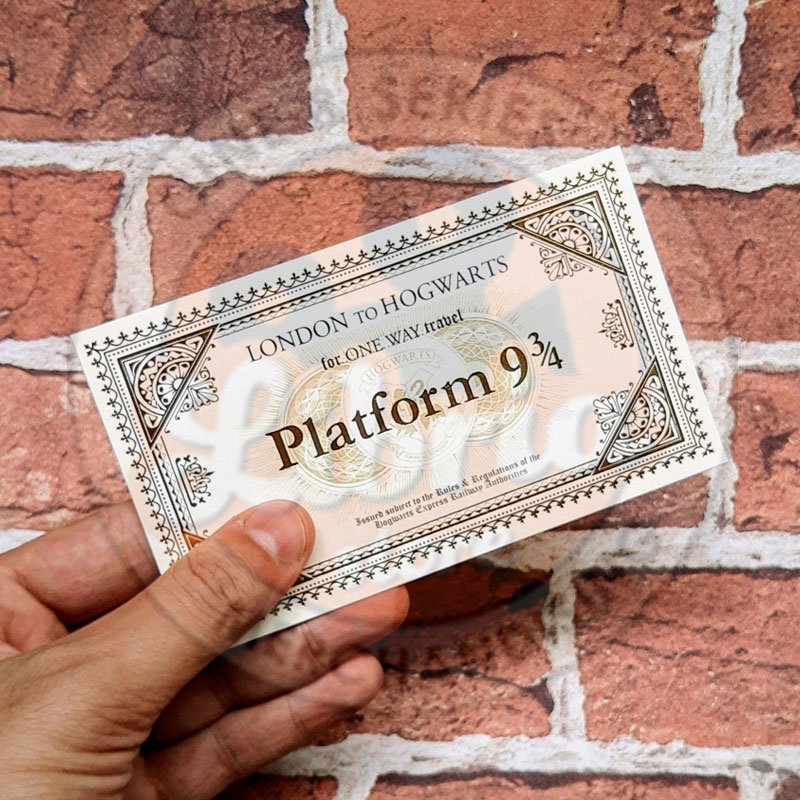 Ticket de la plataforma 9 3/4 - Imagen 2