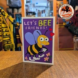 Tarjeta Let's Bee Friends