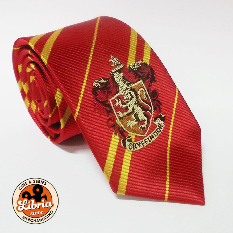 Corbata Gryffindor con escudo Libria Store