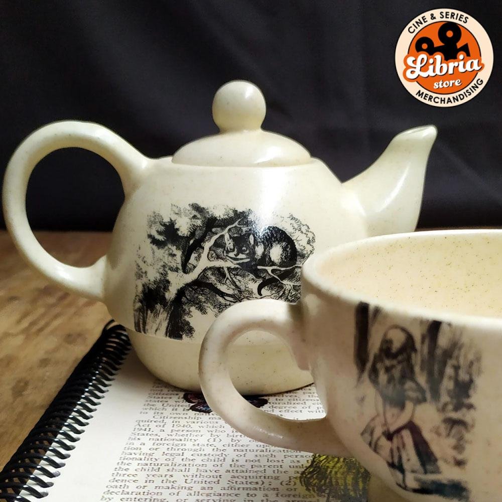 Tetera + taza Alice in Wonderland - Imagen 2