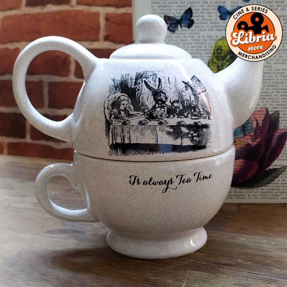Tetera + taza Mad Tea Party