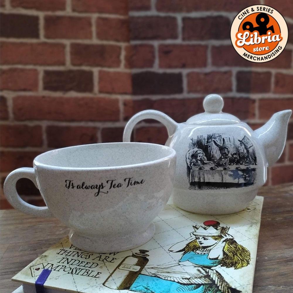 Tetera + taza Mad Tea Party - Imagen 2