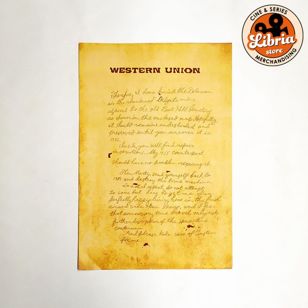 Carta del Doc a Marty Western Union - Imagen 3