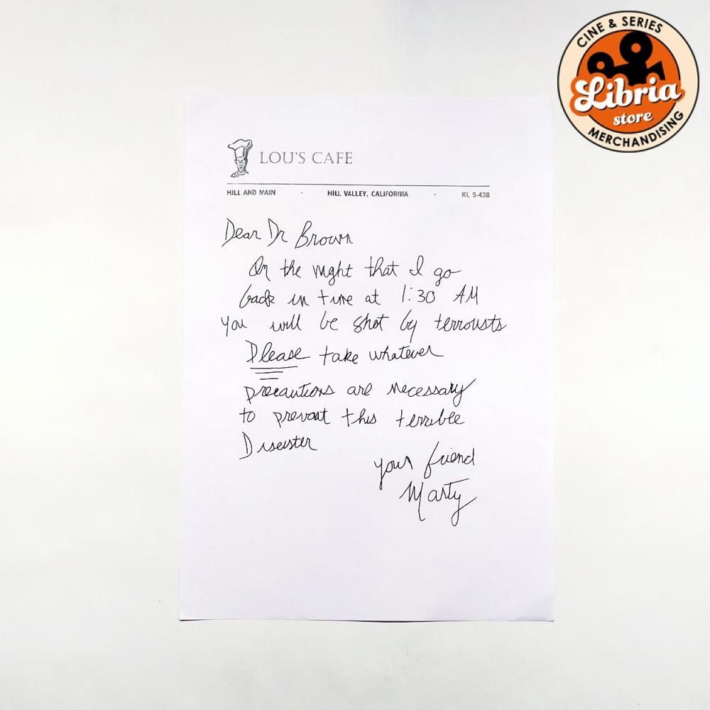 Carta de Marty al Doc Lou's Café - Imagen 3