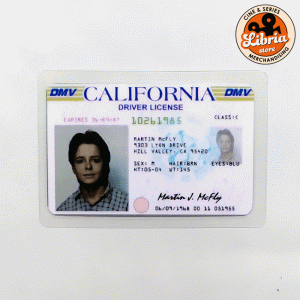 Licencia de conducir Marty McFly