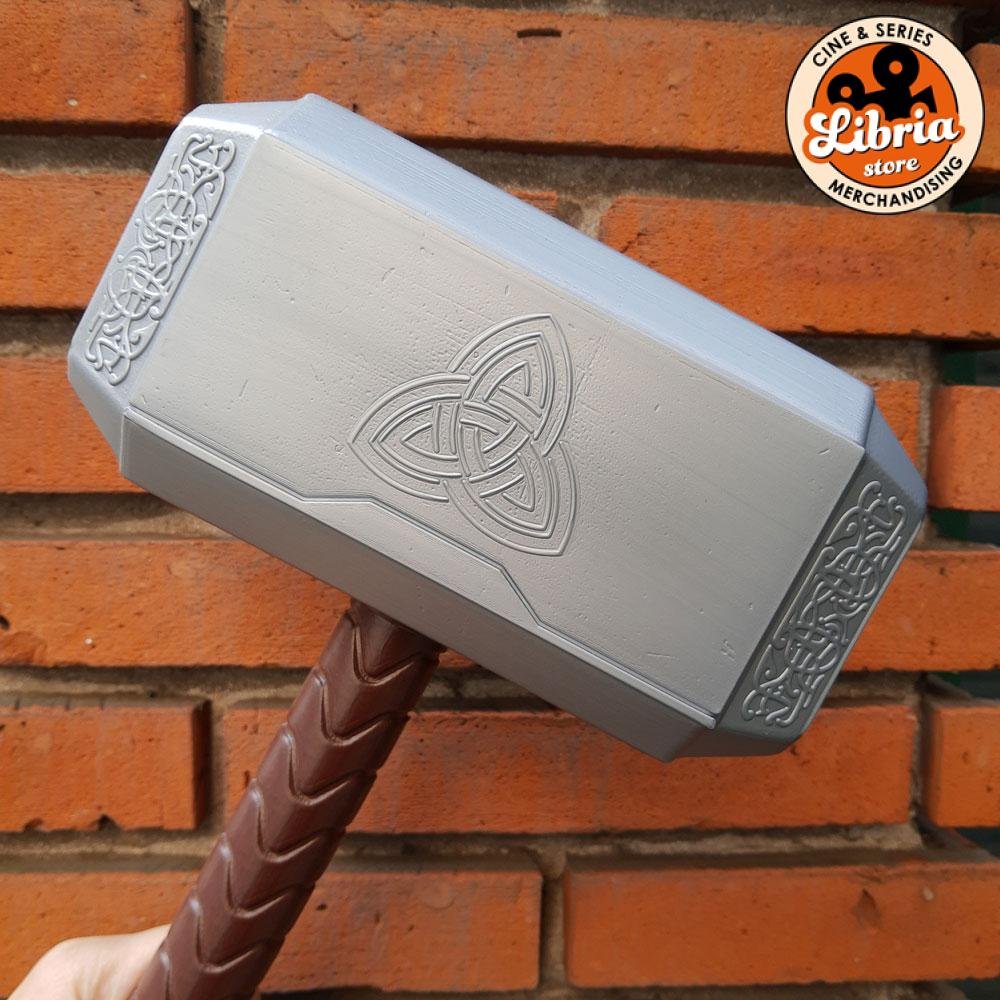 Martillo Mjolnir de plástico - Imagen 3