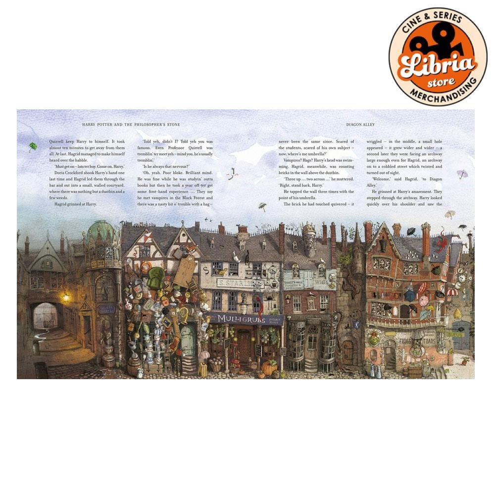 Harry Potter and the Philosopher's Stone illustrated edition - Imagen 2