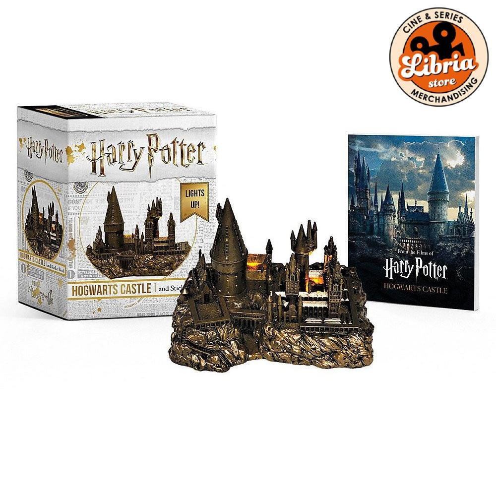 Miniatura Castillo de Hogwarts con luz