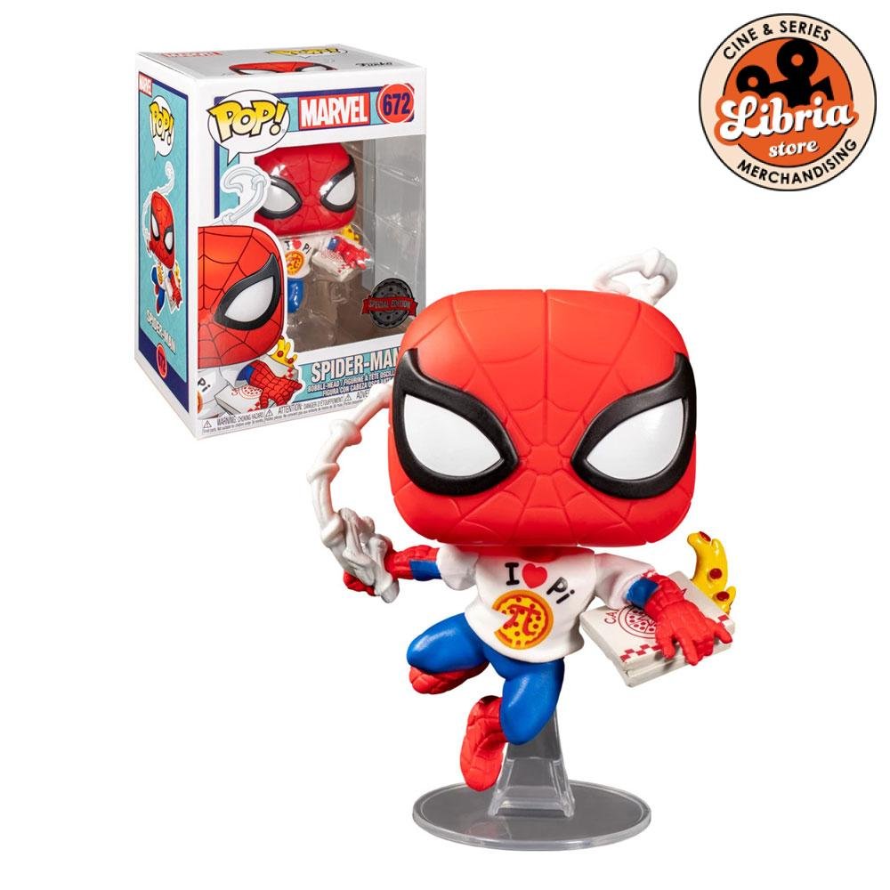 Funko Pop Spider Man #672 - Marvel Eat - Bobble Head