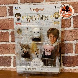 Set x3 sellos Harry, Hedwig y Dobby