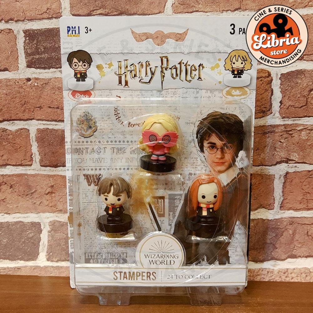 Set x3 sellos Luna, Ginny y Neville