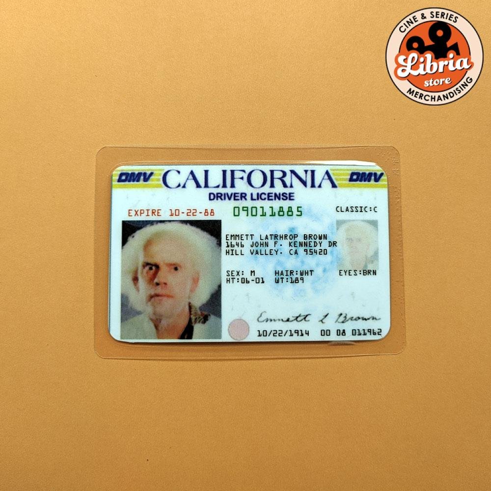 Licencia de conducir Doc Brown - Imagen 2