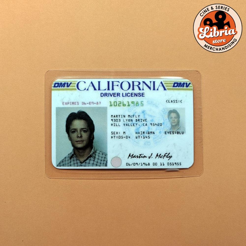 Licencia de conducir Marty McFly - Imagen 2