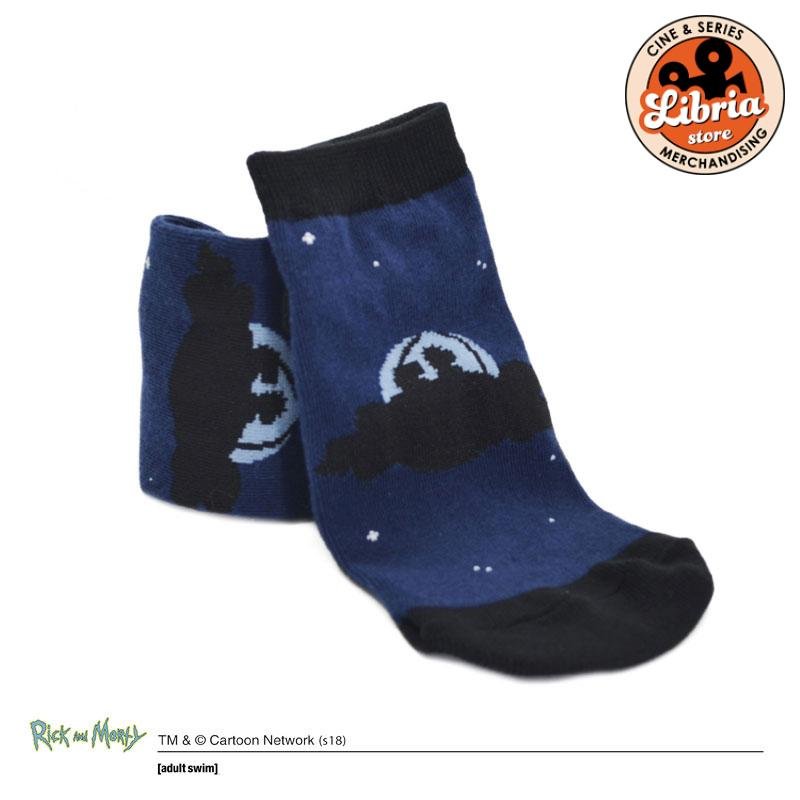 Soquetes Rick y Morty nave