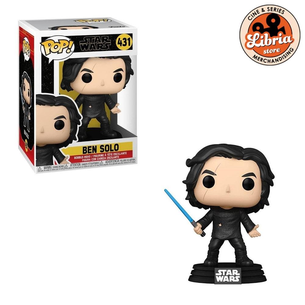 Funko Pop Ben Solo #431 (Kylo Ren con sable azul)