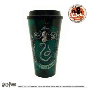 Vaso Slytherin con tapa