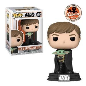 Funko Pop Luke Skywalker With Grogu #482