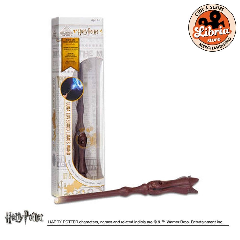 Varita con luz de Luna Lovegood - Lumos Wand - 7"