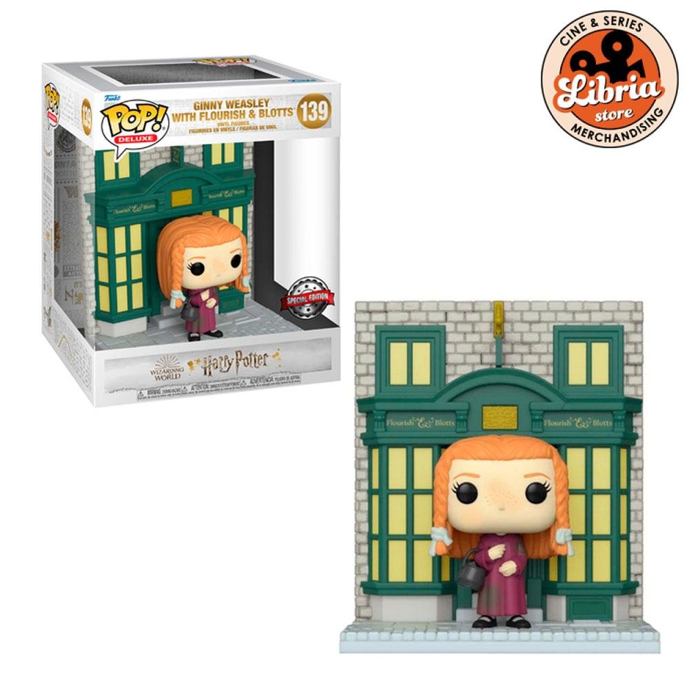 Funko Pop Ginny Weasley witch Flourish & Blotts 139 - Edición Especial en Diagon Alley