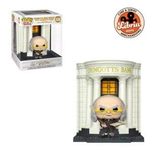 Funko Pop Gringotts Head Goblin With Gringotts Bank 138 Edición Deluxe en Diagon Alley