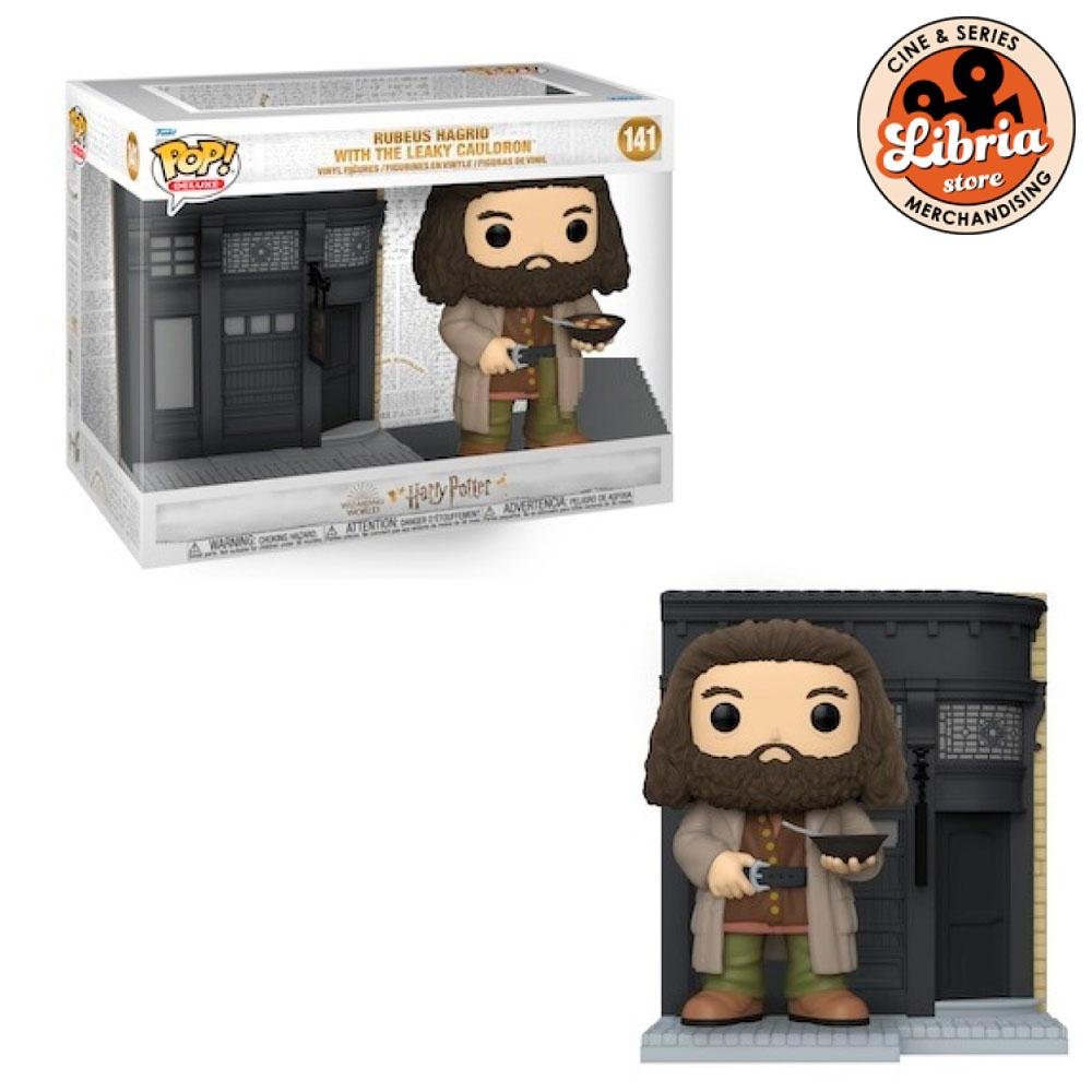 Funko Pop Rubeus Hagrid With the Leaky Cauldron 141 - Edición Deluxe en Diagon Alley