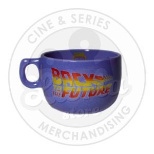 Tazón Volver al Futuro (violeta)