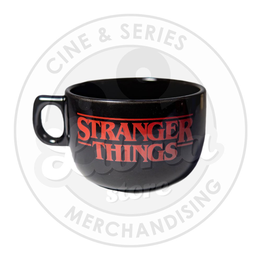 Tazón Stranger Things (negro)