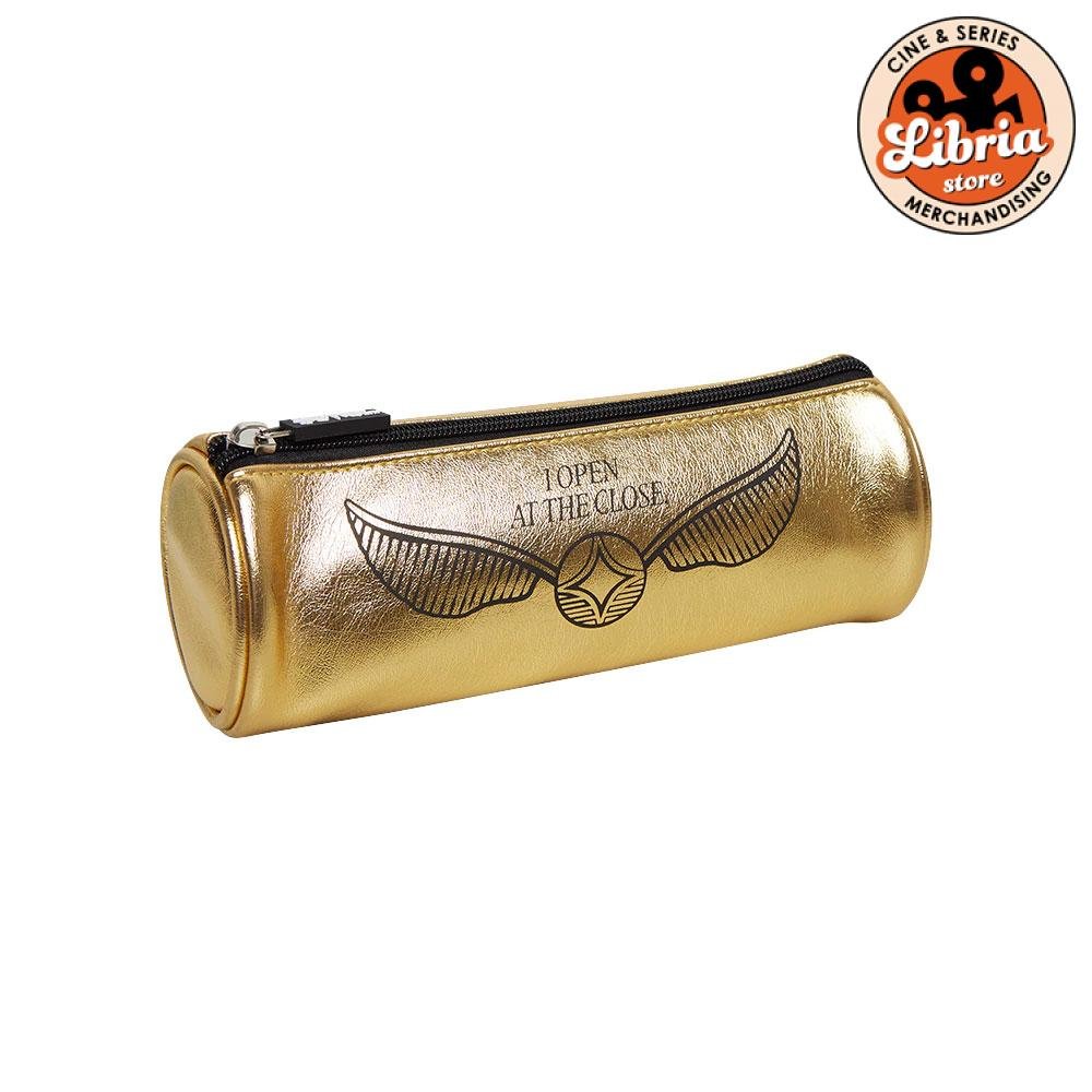 Cartuchera Snitch dorada