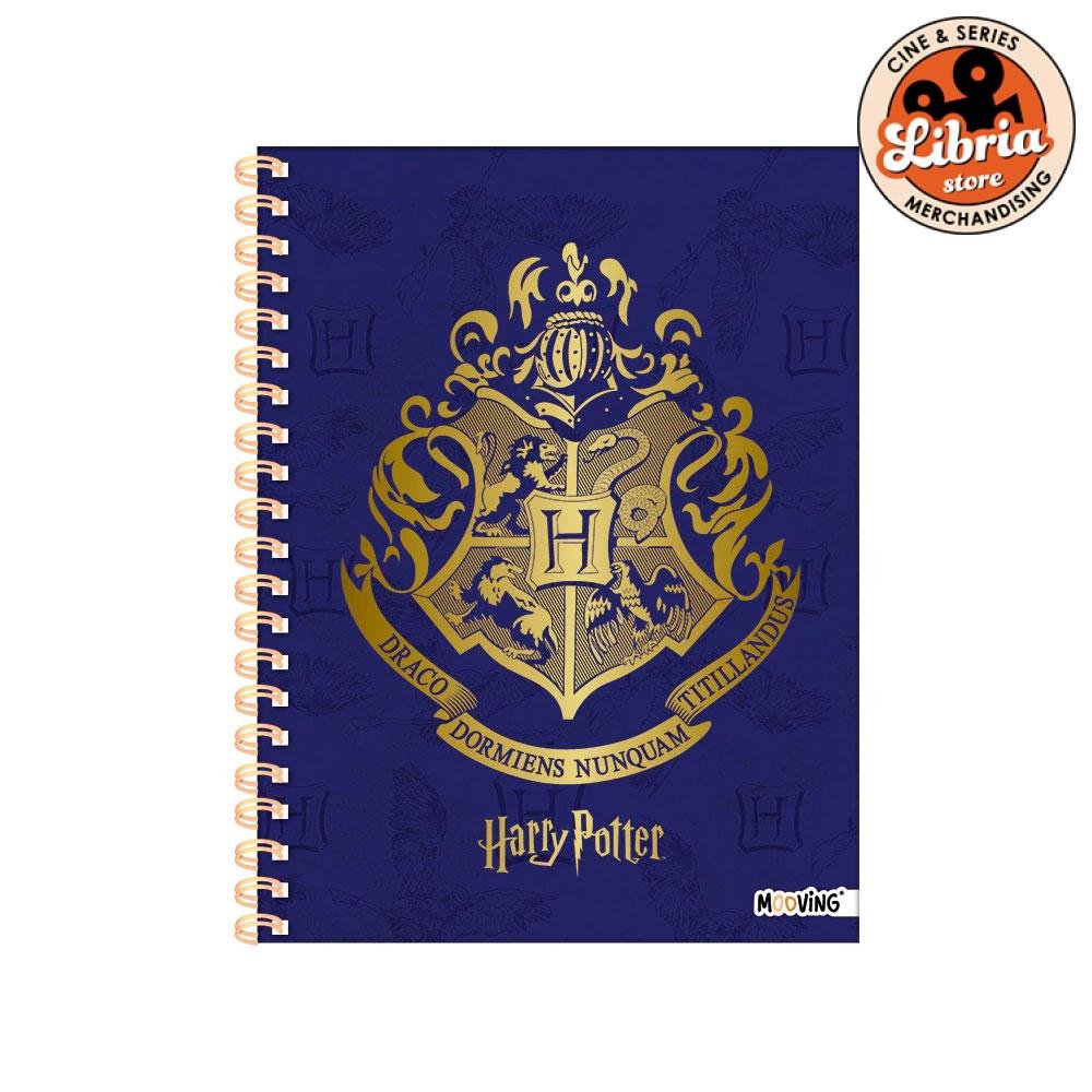 Cuaderno A4 Escudo de Hogwarts