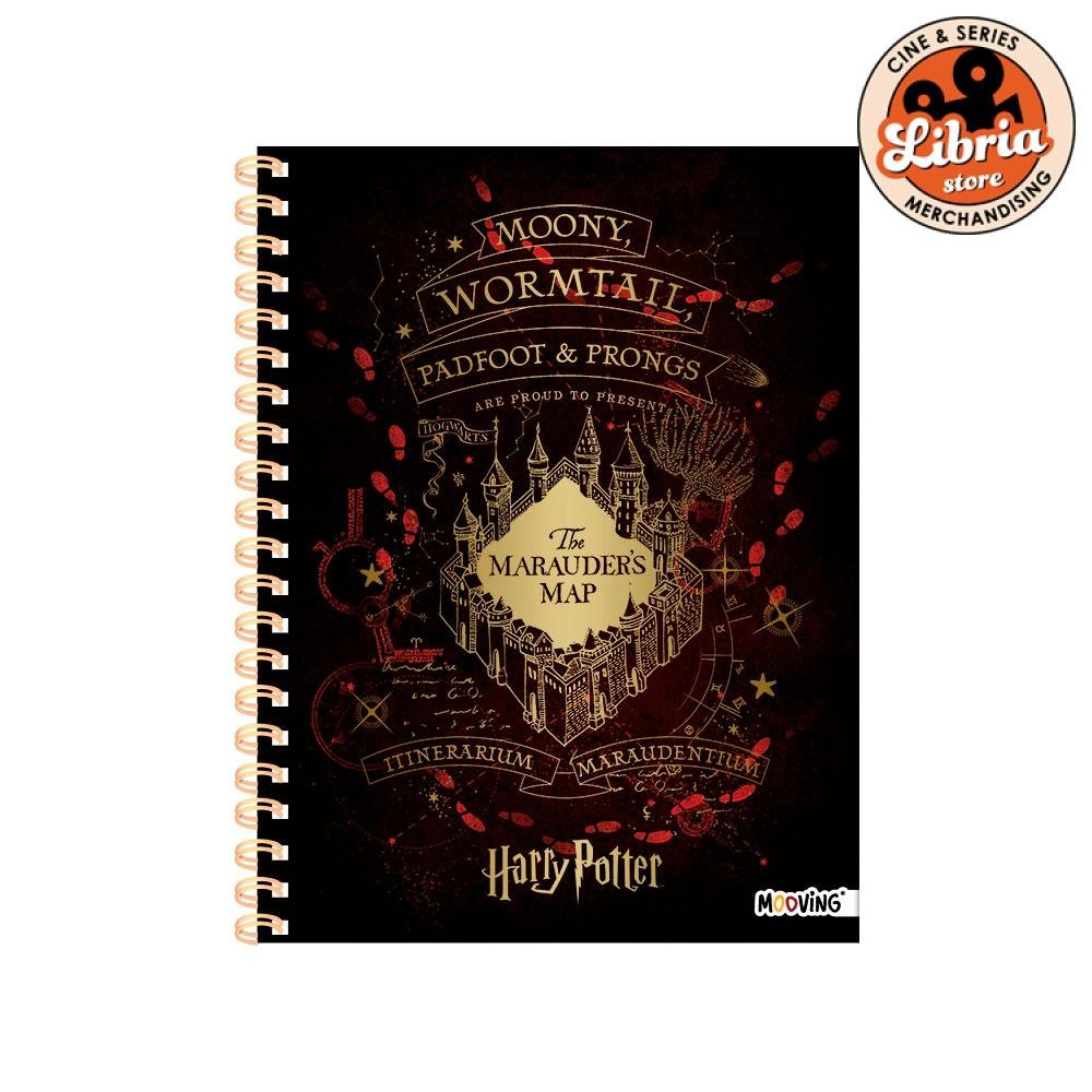 Cuaderno A4 Mapa del Merodeador