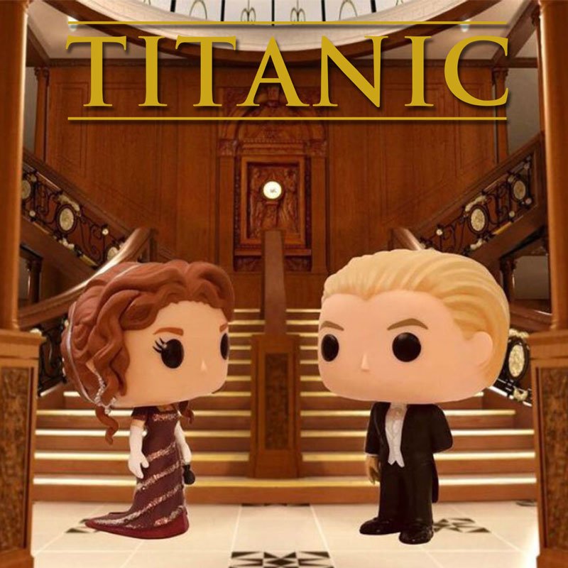 Funko Pop Rose #705 + Jack #706 Titanic - Imagen 3