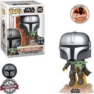 Funko Pop The Mandalorian with The Child #402 (con pin exclusivo)