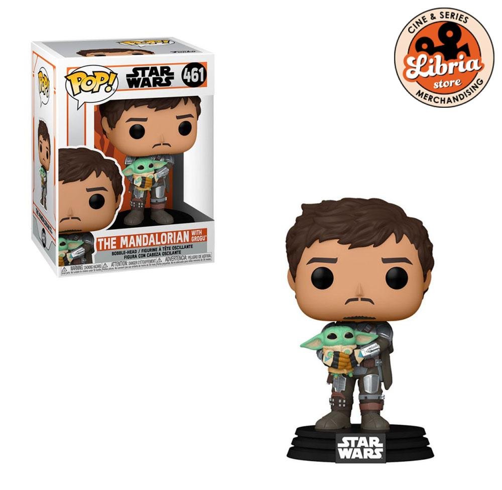 Funko Pop The Mandalorian with Grogu #461