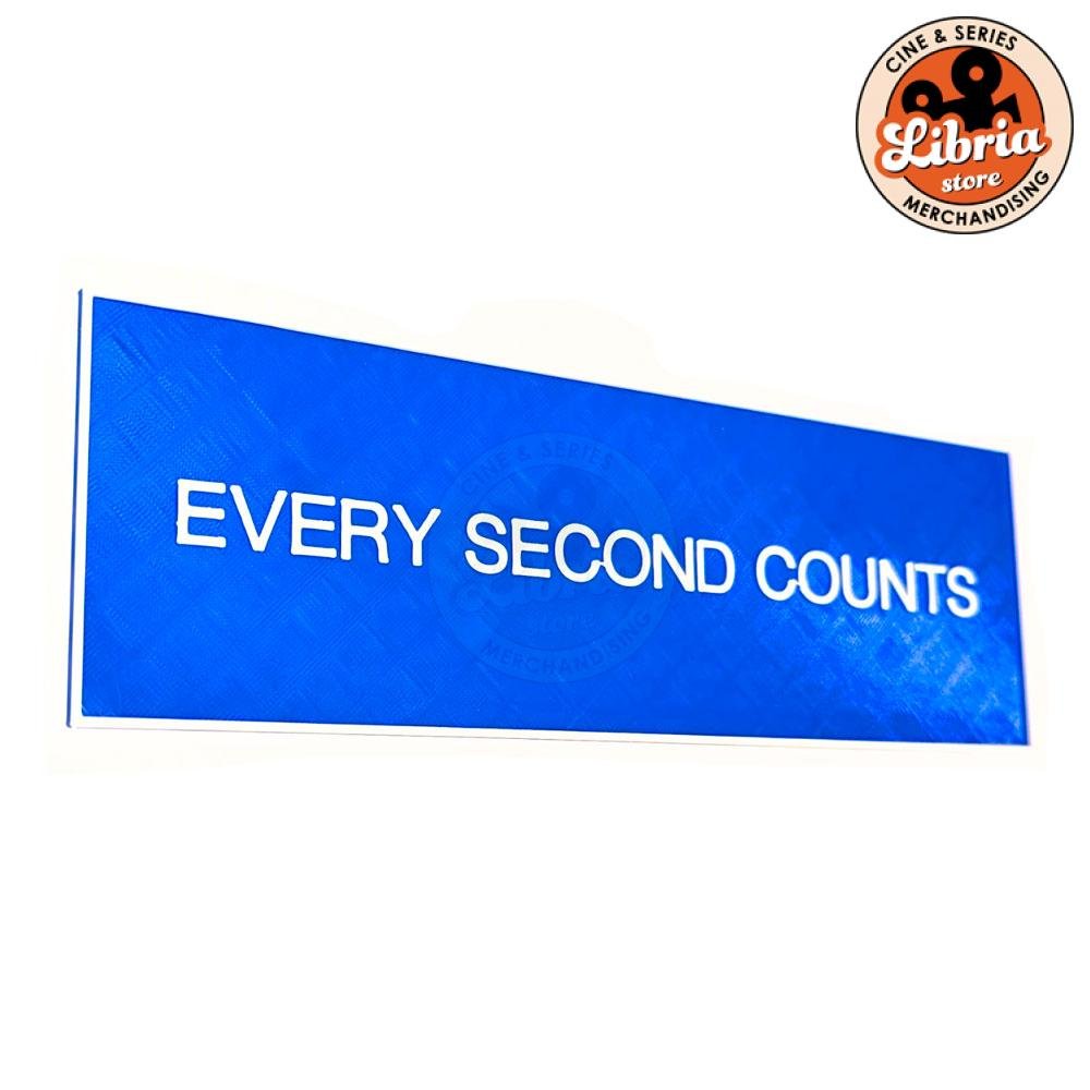 Cartel Every second counts - The Bear (21x7 cm) - Imagen 2