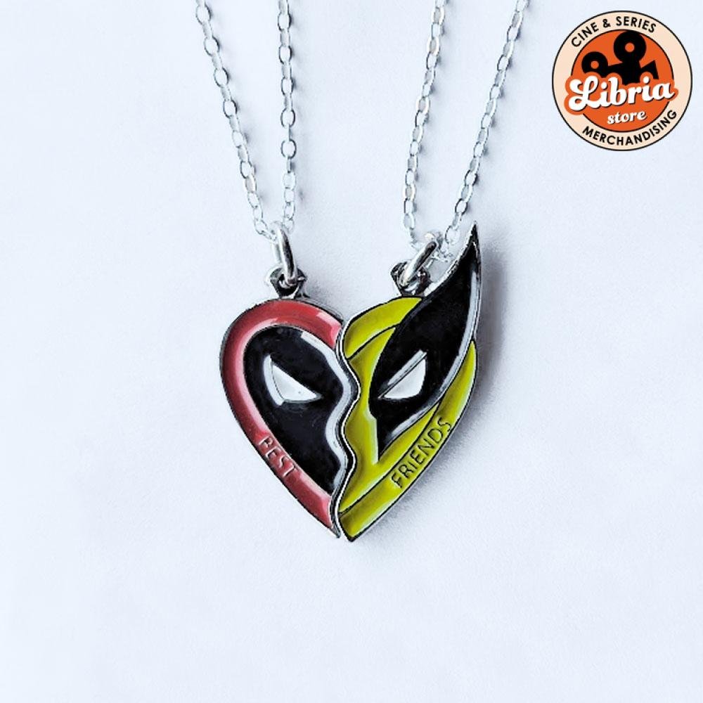 Collar de amistad de Deadpool y Wolverine
