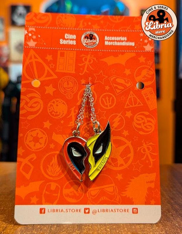 Collar de amistad de Deadpool y Wolverine - Imagen 2