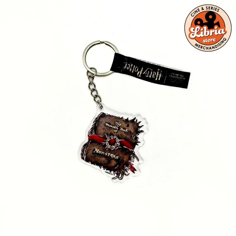 Llavero Monstruoso Libro de los Monstruos de acrílico
