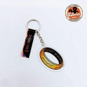 Llavero Anillo Único de acrílico