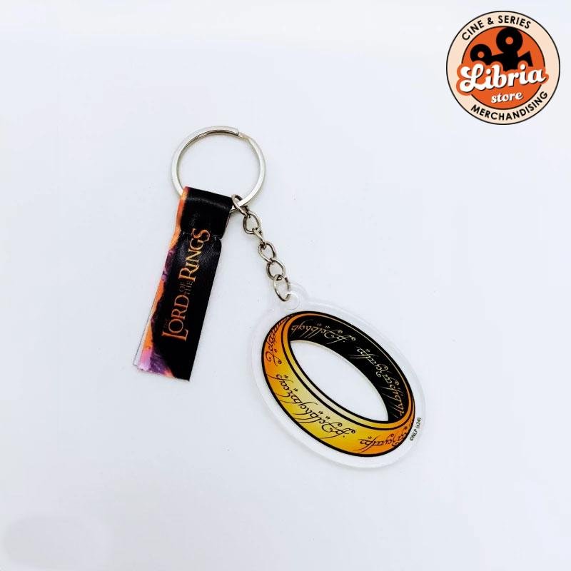 Llavero Anillo Único de acrílico