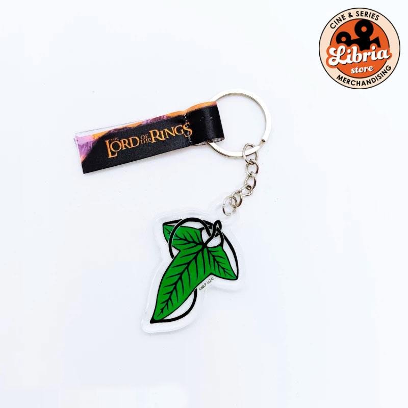 Llavero Hoja de Lorien de acrílico