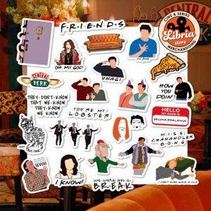 Set de tatuajes temporales Friends