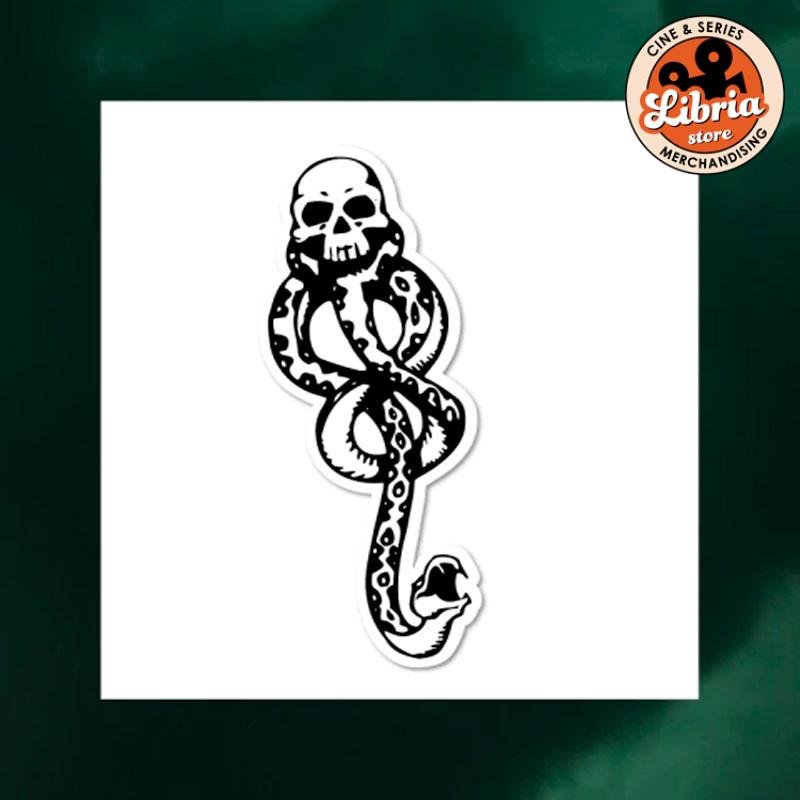 Tatuaje temporal de la Marca Tenebrosa