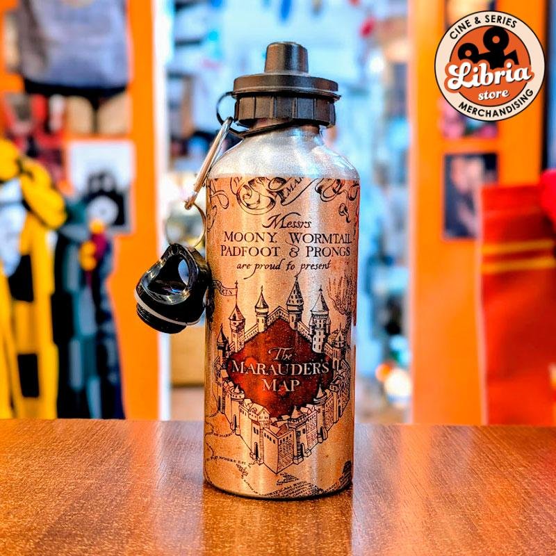 Botella metálica Mapa del Merodeador