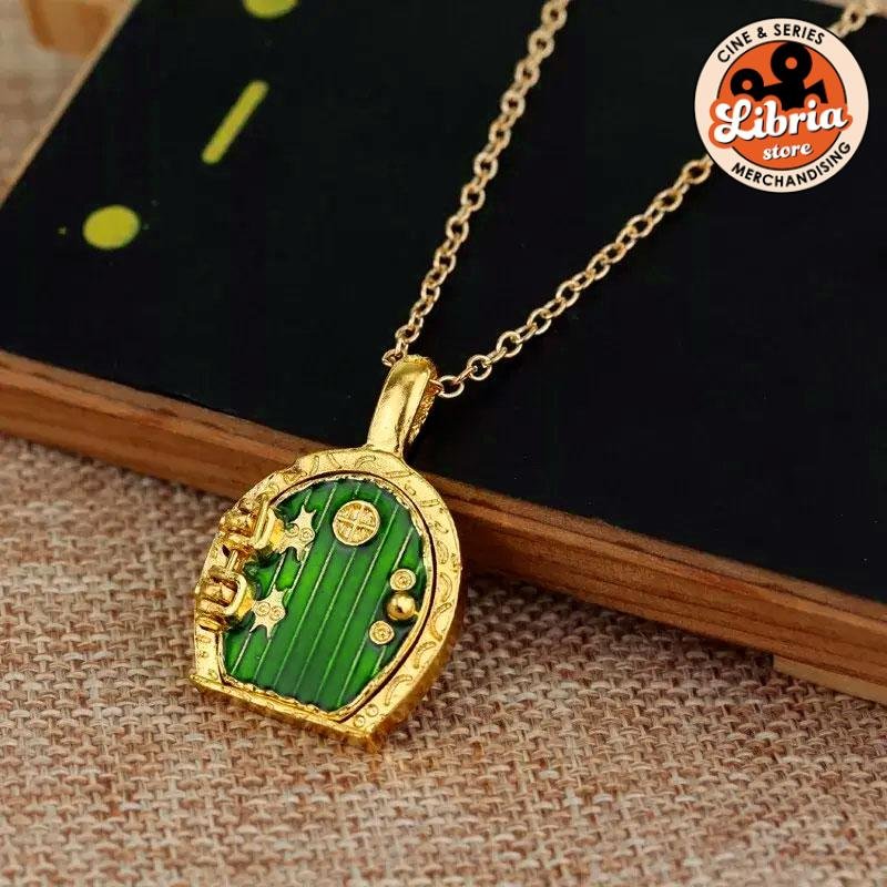 Collar relicario puerta Hobbit