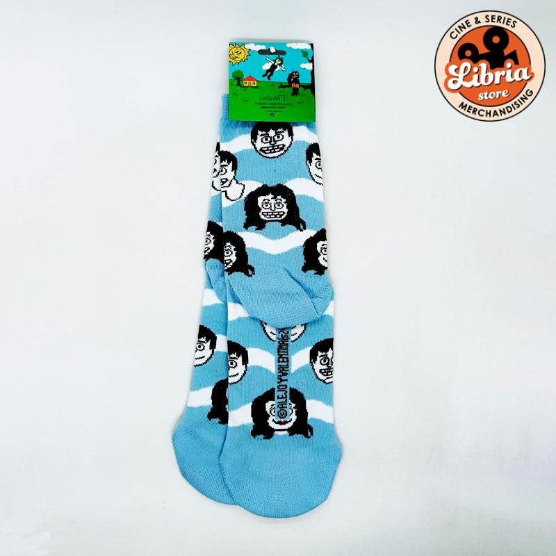 Medias caña media Caritas de Alejo y Valentina - Imagen 2