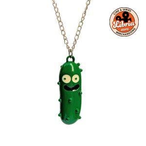 Collar Pickle Rick metálico