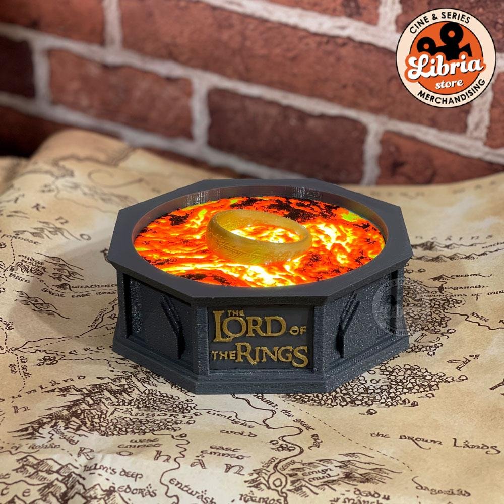 Lámpara Anillo Único 3D