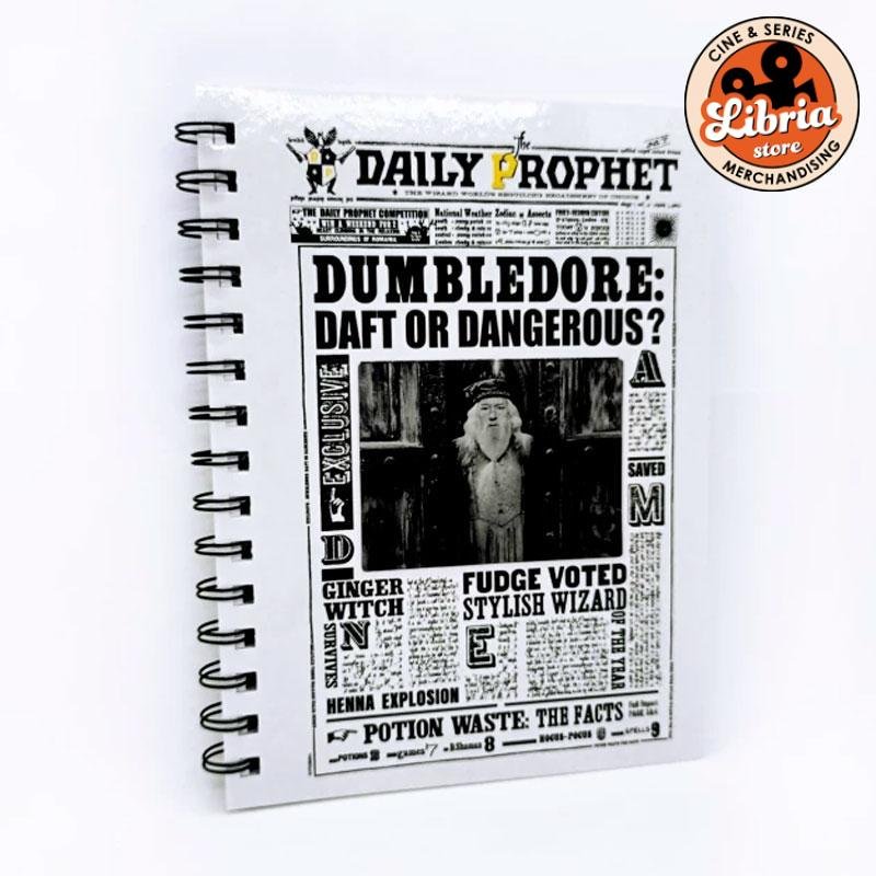 Cuaderno A5 Dumbledore con holograma - Imagen 3