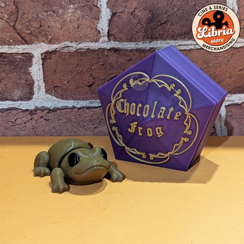 Rana de chocolate con caja - Imagen 3