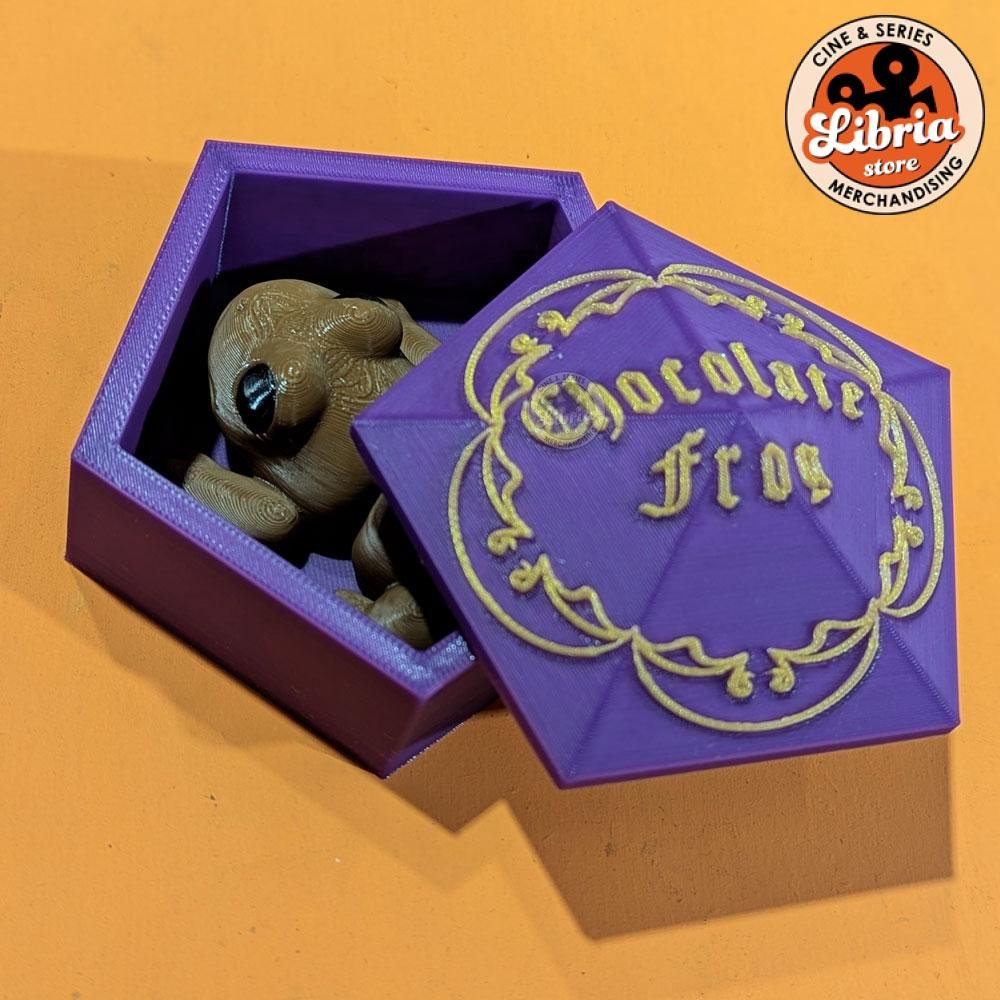 Rana de chocolate con caja - Imagen 2